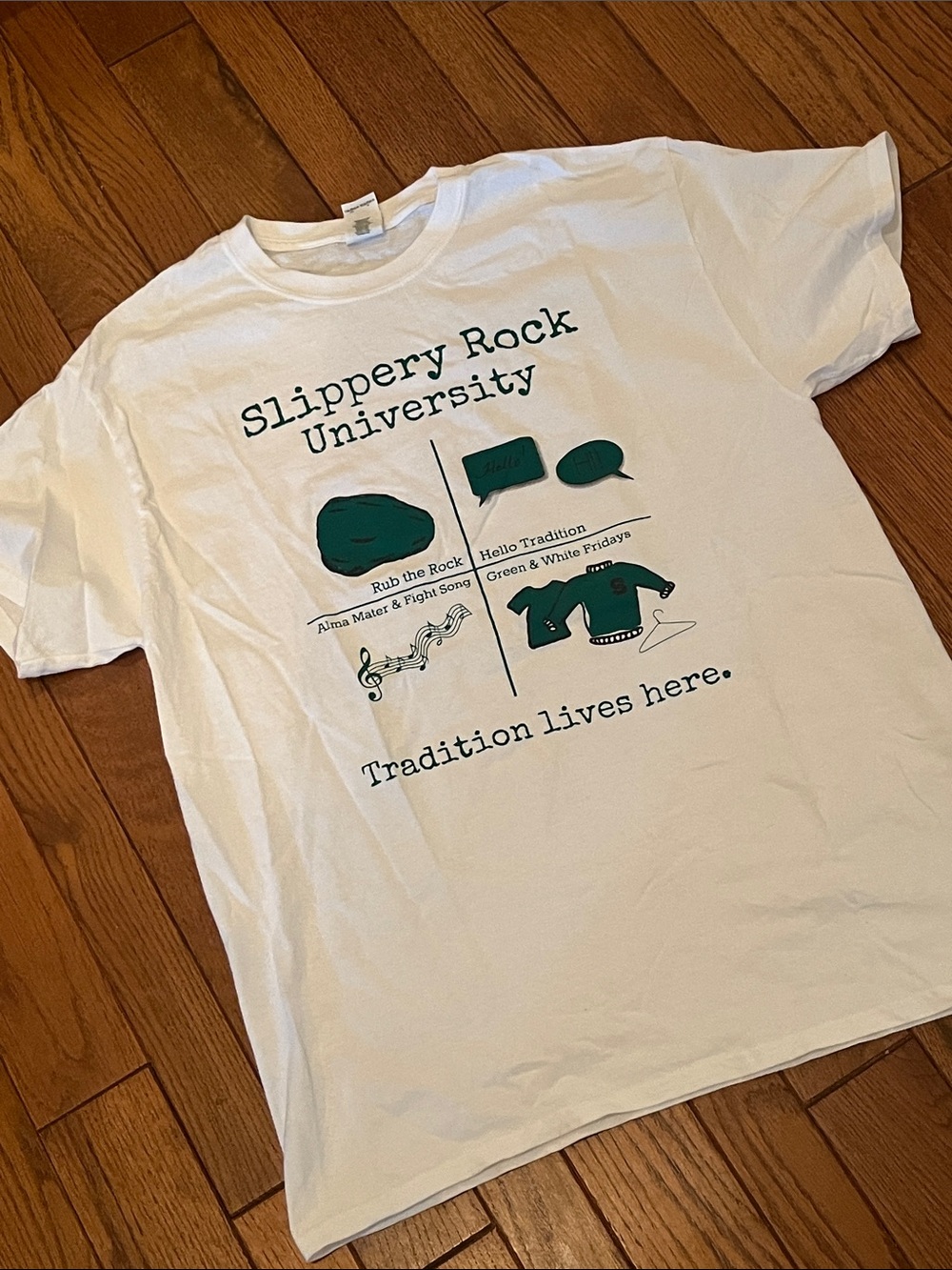 Slippery Rock University Graphic Tee - Tradition Lives Here